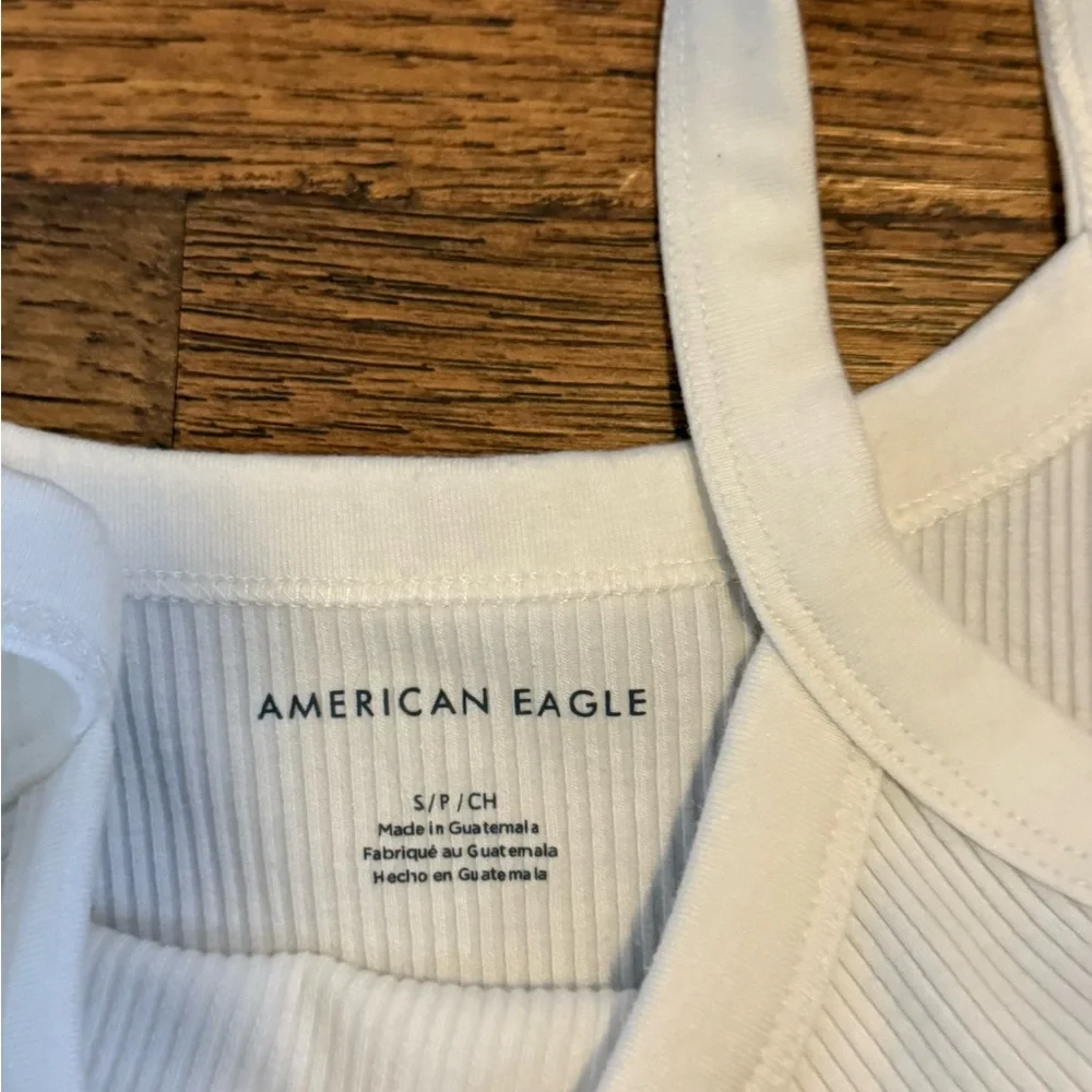 American Eagle Outfitters Cream Bodysuit One Piece - Picture 2 of 3
